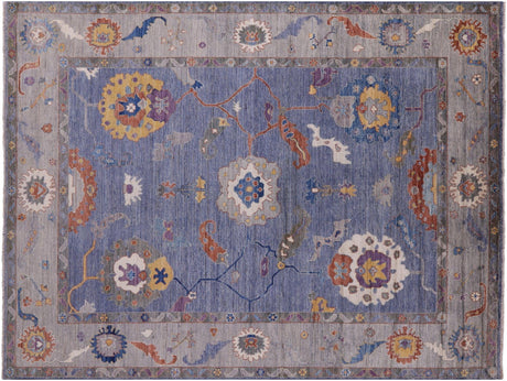 Turkish Oushak Hand Knotted Rug - Manhattan Rugs