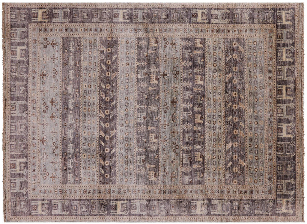 Persian Gabbeh Tribal Handmade Wool Rug - Manhattan Rugs