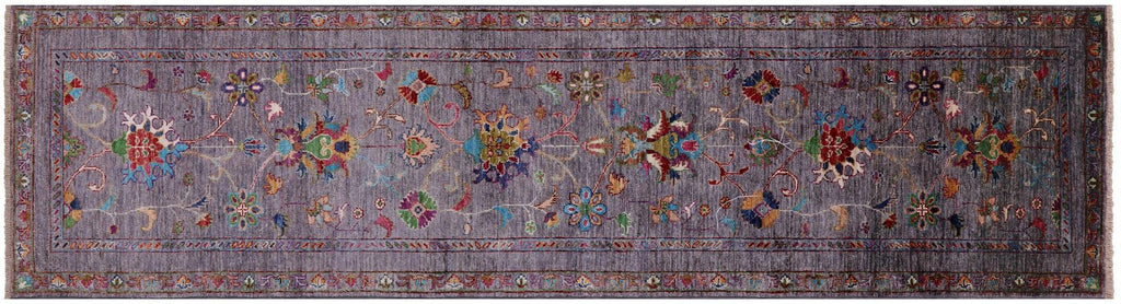 Runner Persian Tabriz Hand Knotted Wool Rug - Manhattan Rugs