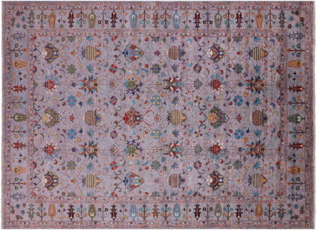 Persian Tabriz Hand Knotted Wool Rug - Manhattan Rugs