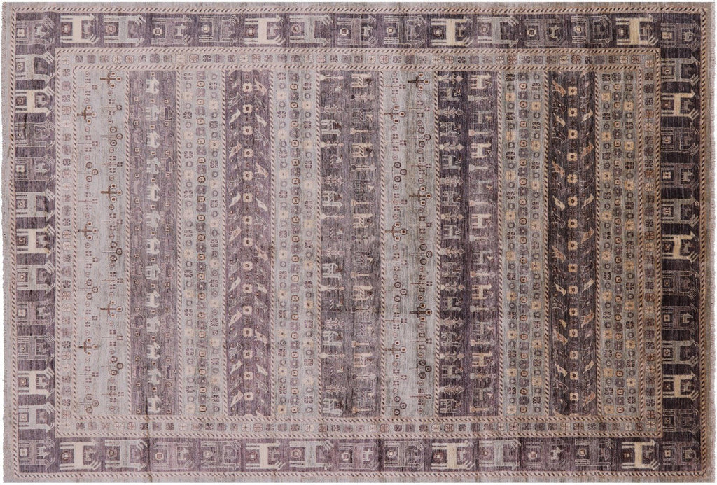 Handmade Persian Gabbeh Tribal Wool Rug - Manhattan Rugs
