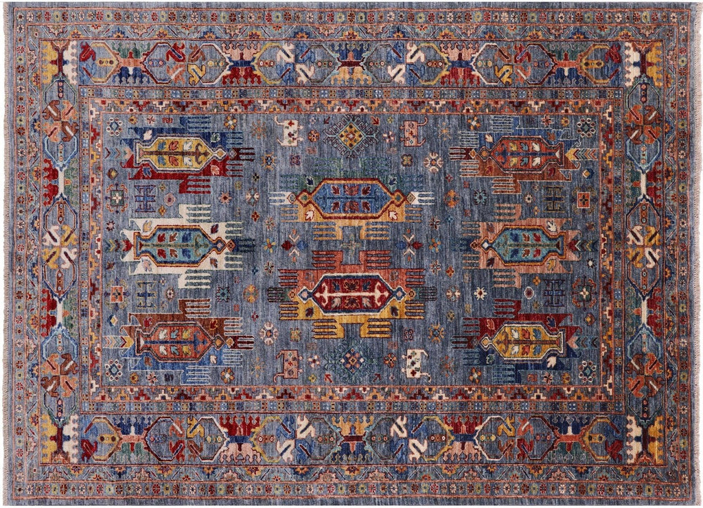 Handmade Fine Turkmen Ersari Wool Rug - Manhattan Rugs