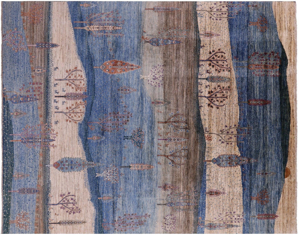 Handmade Persian Gabbeh Tribal Wool Rug - Manhattan Rugs