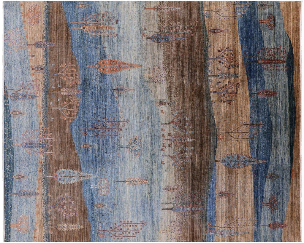 Hand Knotted Tribal Persian Gabbeh Wool Rug - Manhattan Rugs
