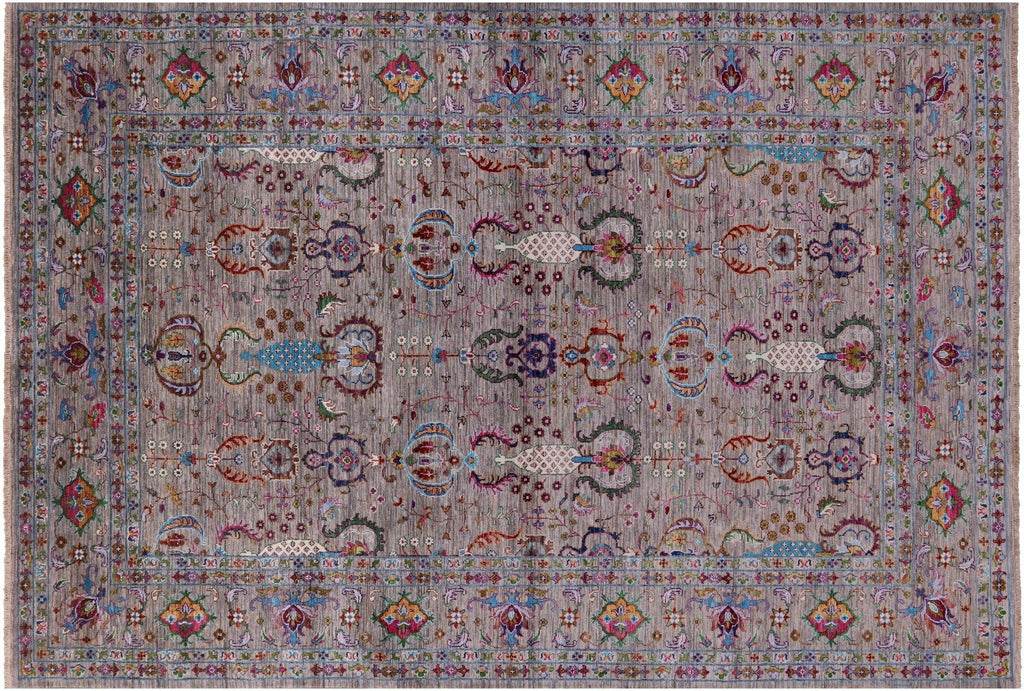 Persian Tabriz Hand Knotted Wool Rug - Manhattan Rugs