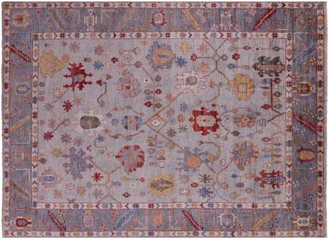 Turkish Oushak Handmade Wool Rug - Manhattan Rugs