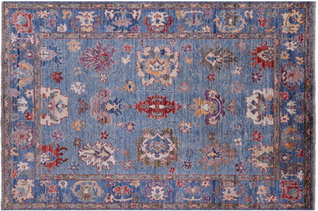 Hand-Knotted Turkish Oushak Wool Rug - Manhattan Rugs