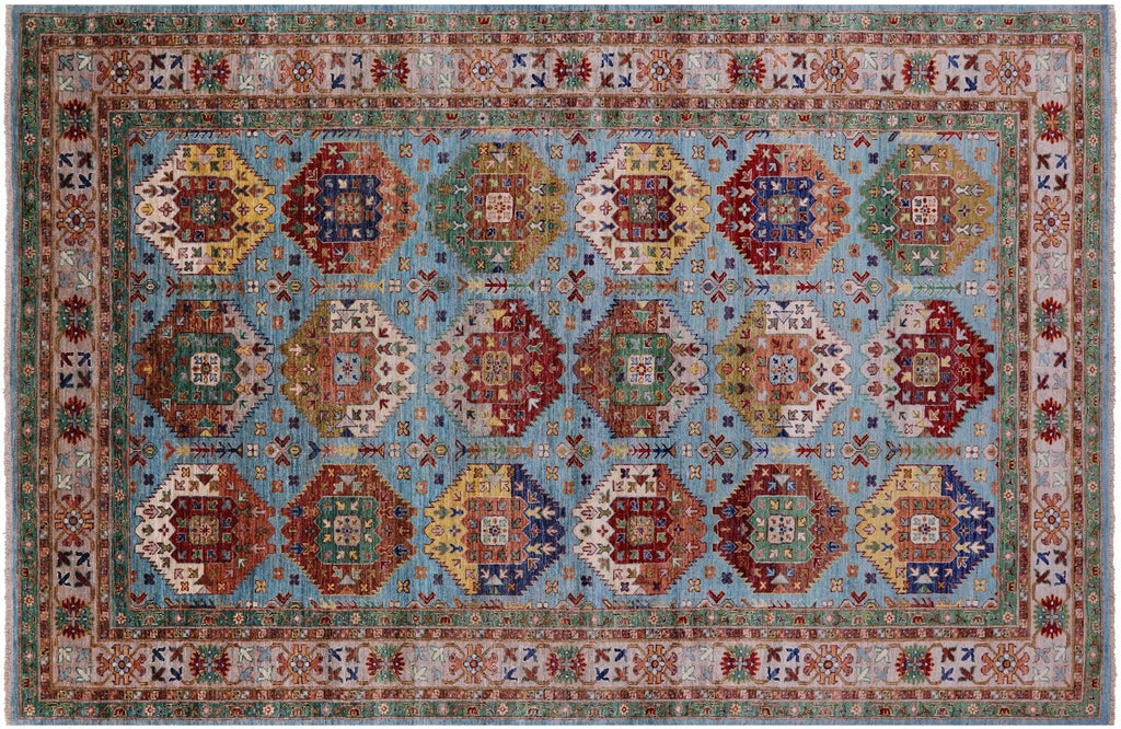 Hand-Knotted Fine Turkmen Wool Rug - Manhattan Rugs