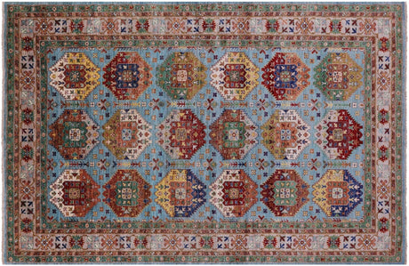 Hand-Knotted Fine Turkmen Wool Rug - Manhattan Rugs
