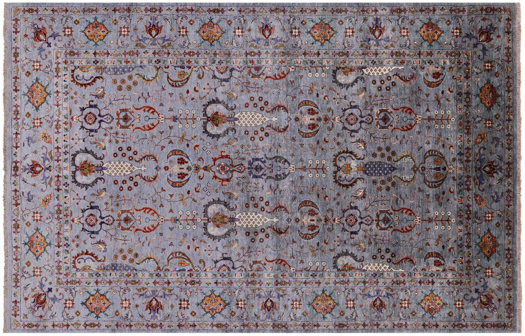Hand-Knotted Persian Tabriz Wool Rug - Manhattan Rugs