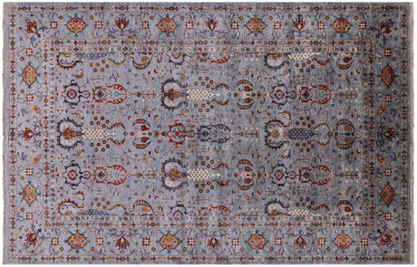Hand-Knotted Persian Tabriz Wool Rug - Manhattan Rugs