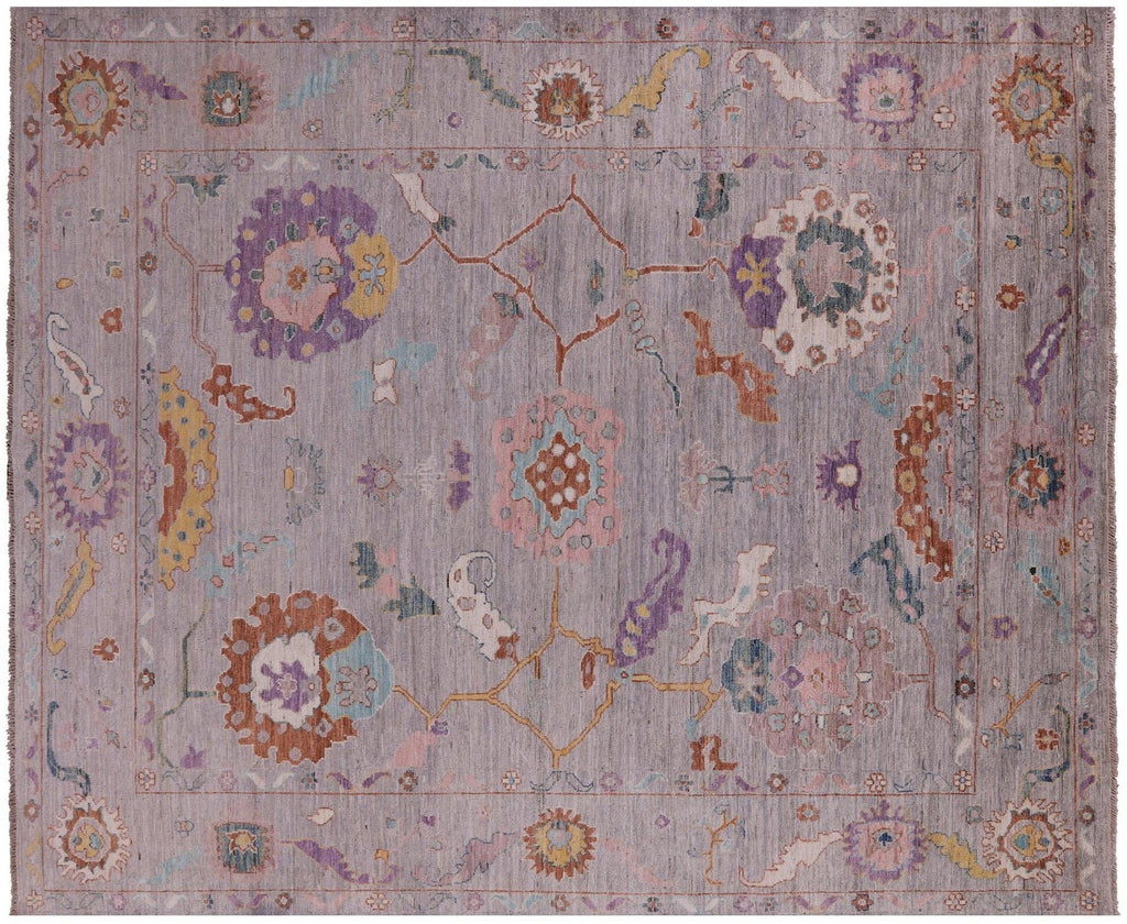 Handmade Turkish Oushak Wool Rug - Manhattan Rugs