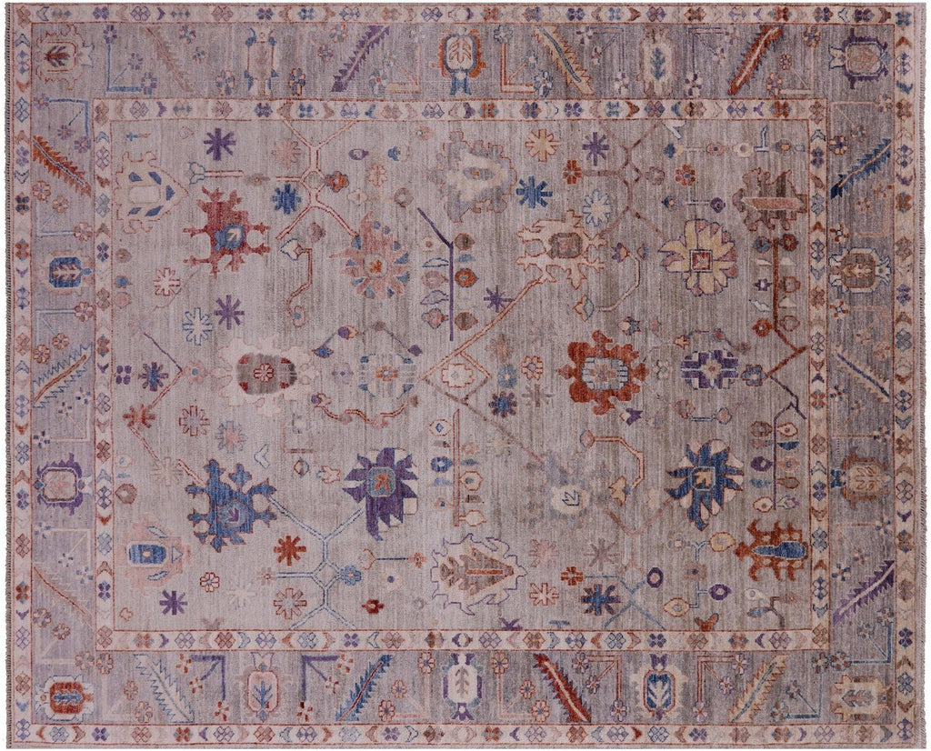 Turkish Oushak Hand Knotted Wool Rug - Manhattan Rugs