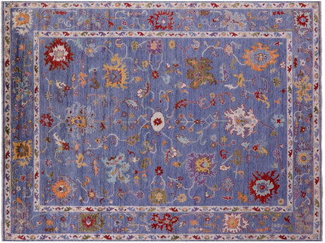 Turkish Oushak Hand Knotted Wool Rug - Manhattan Rugs