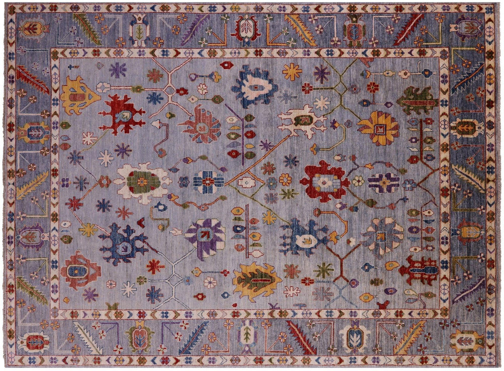 Turkish Oushak Hand Knotted Wool Rug - Manhattan Rugs