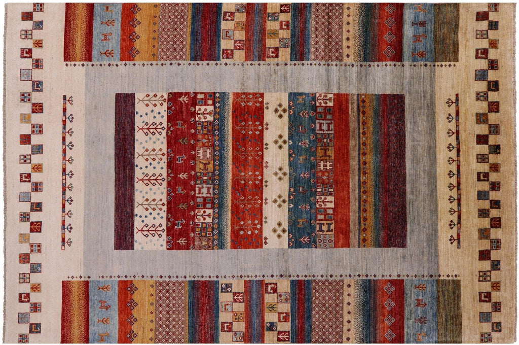 Tribal Persian Gabbeh Handmade Rug - Manhattan Rugs