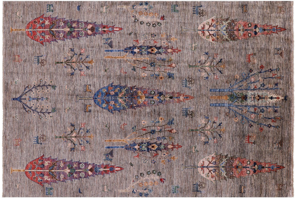 Tribal Persian Gabbeh Handmade Wool Rug - Manhattan Rugs