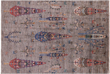 Tribal Persian Gabbeh Handmade Wool Rug - Manhattan Rugs