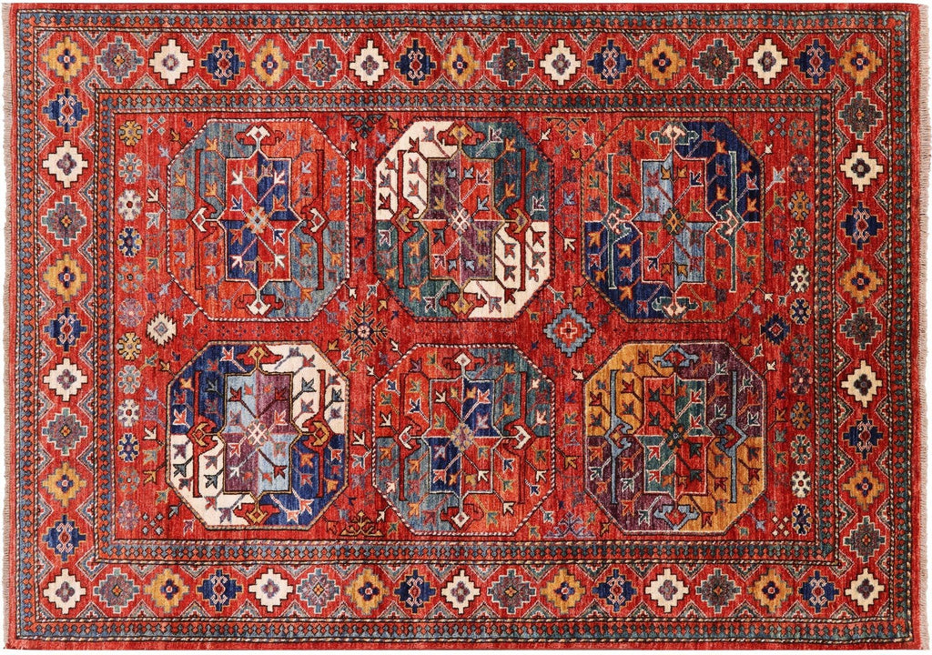 Hand Knotted Bokhara Wool Rug - Manhattan Rugs