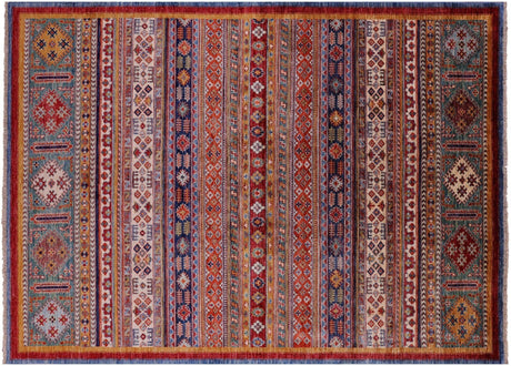 Persian Gabbeh Tribal Handmade Wool Rug - Manhattan Rugs