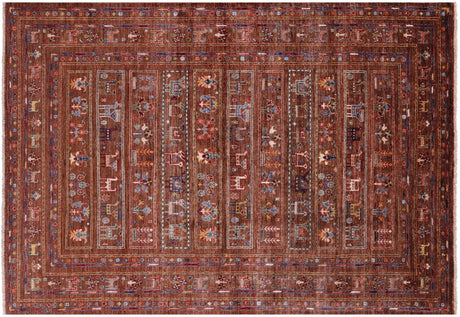 Persian Gabbeh Tribal Handmade Rug - Manhattan Rugs