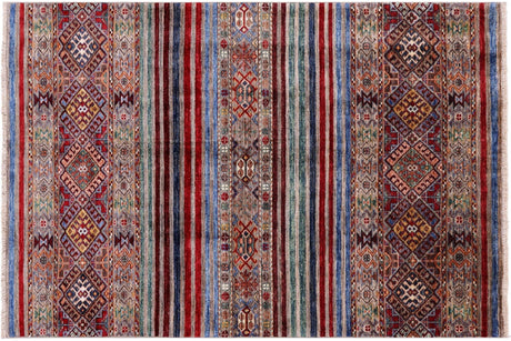 Khorjin Super Kazak Hand-Knotted Wool Rug - Manhattan Rugs