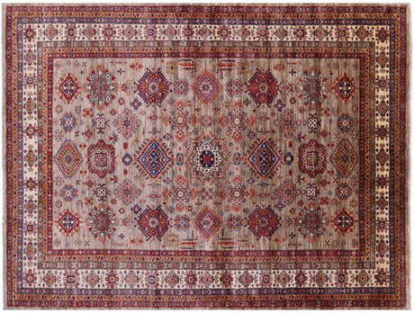 Super Kazak Hand Knotted Wool Rug - Manhattan Rugs
