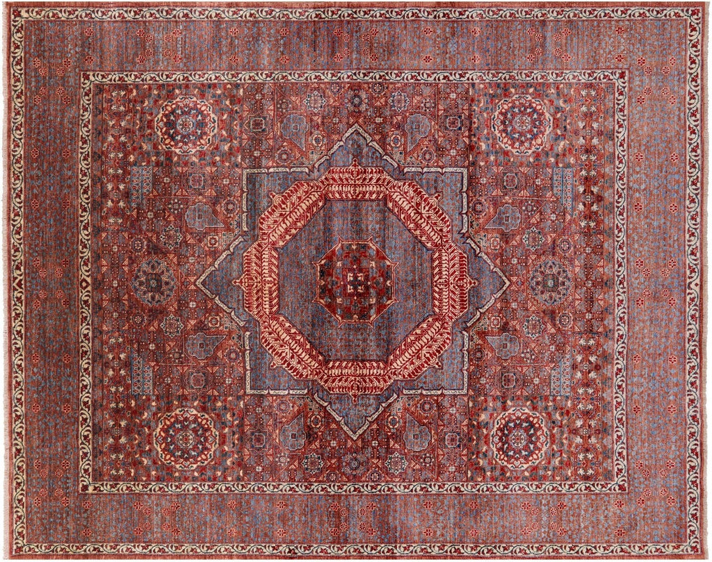 Geometric Mamluk Handmade Rug - Manhattan Rugs