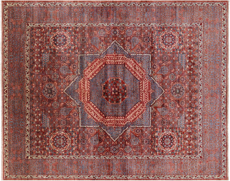 Geometric Mamluk Handmade Rug - Manhattan Rugs