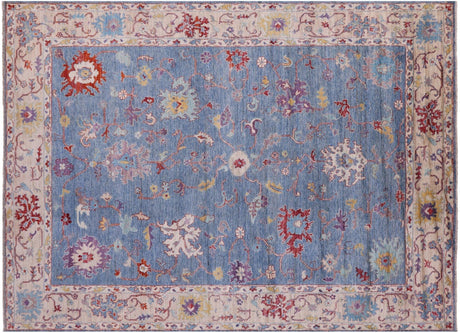 Turkish Oushak Handmade Wool Rug - Manhattan Rugs