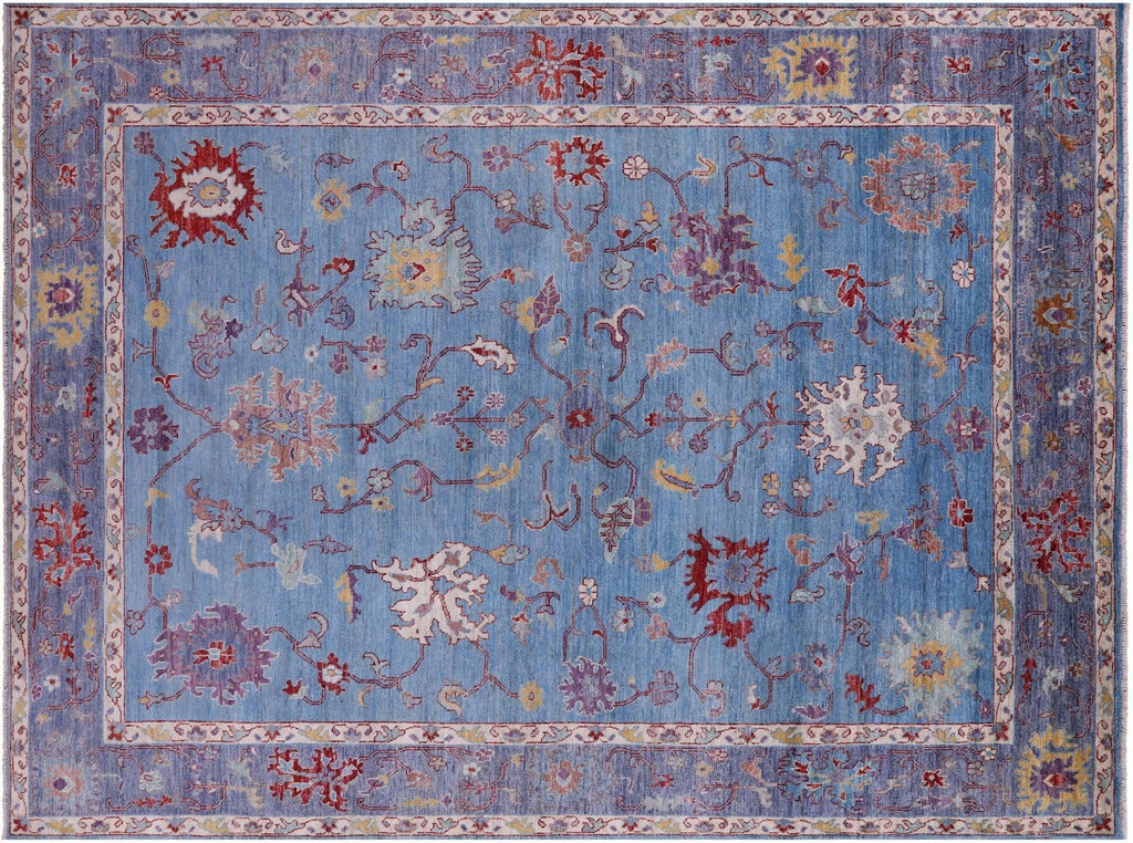 Turkish Oushak Handmade Wool Rug - Manhattan Rugs