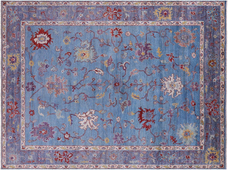 Turkish Oushak Handmade Wool Rug - Manhattan Rugs