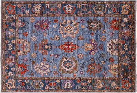 Turkish Oushak Handmade Wool Rug - Manhattan Rugs