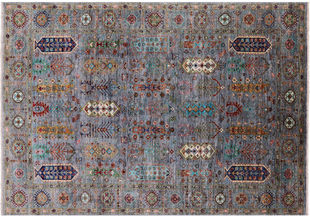 Fine Turkmen Ersari Hand Knotted Rug - Manhattan Rugs