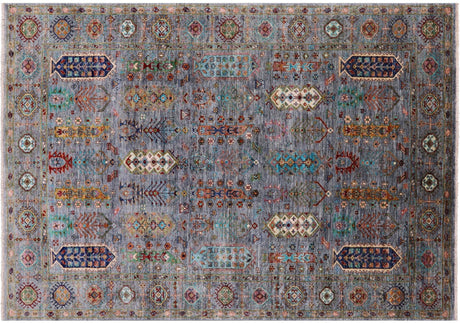 Fine Turkmen Ersari Hand Knotted Rug - Manhattan Rugs