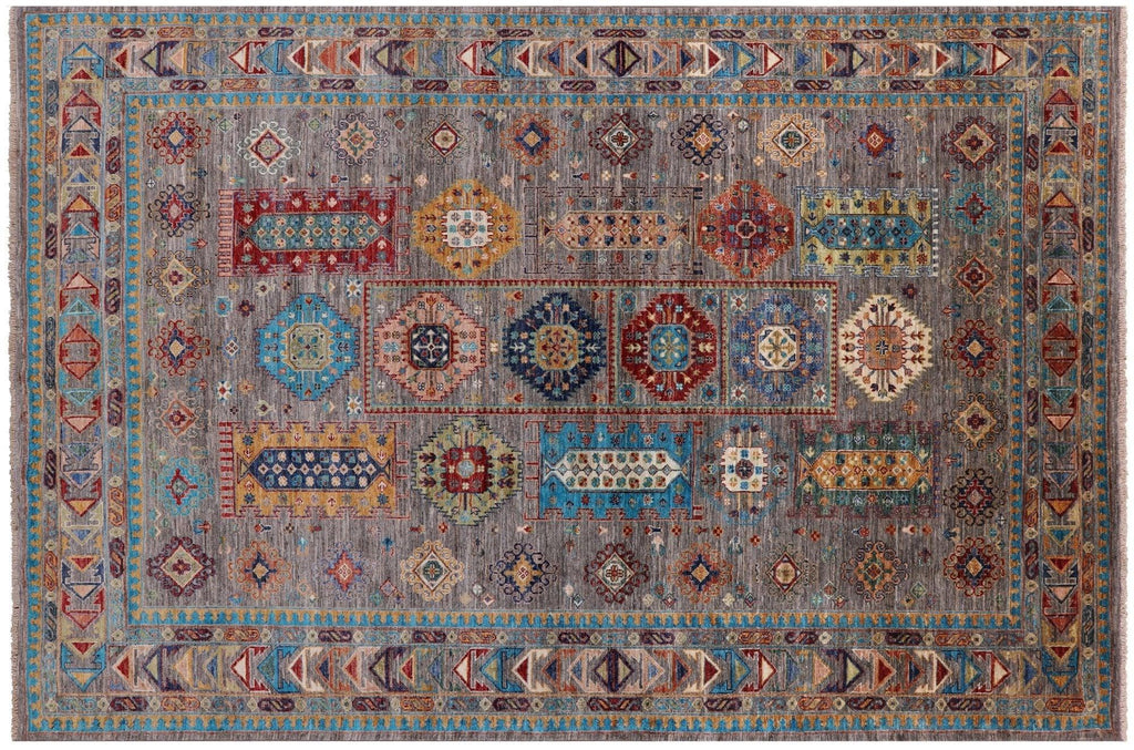 Handmade Fine Turkmen Ersari Wool Rug - Manhattan Rugs