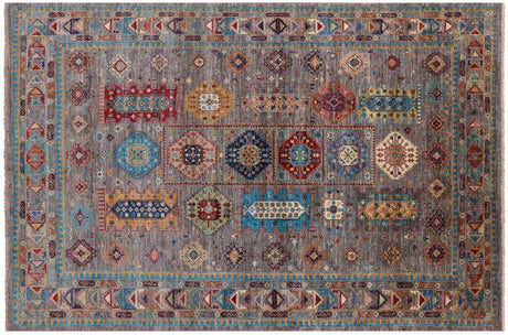 Handmade Fine Turkmen Ersari Wool Rug - Manhattan Rugs