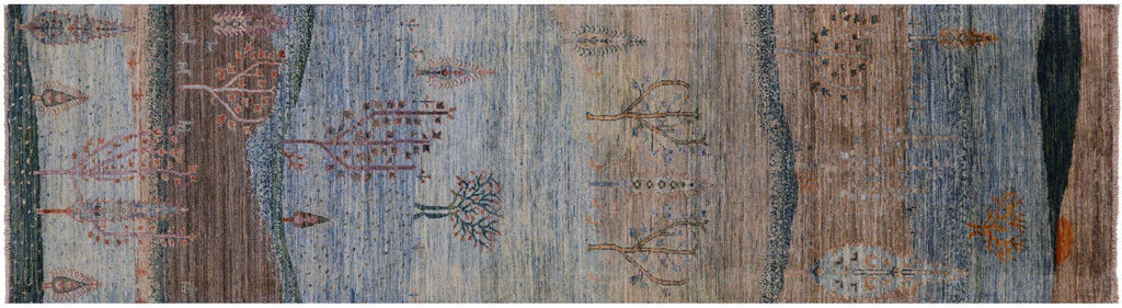 Runner Tribal Persian Gabbeh Handmade Rug - Manhattan Rugs