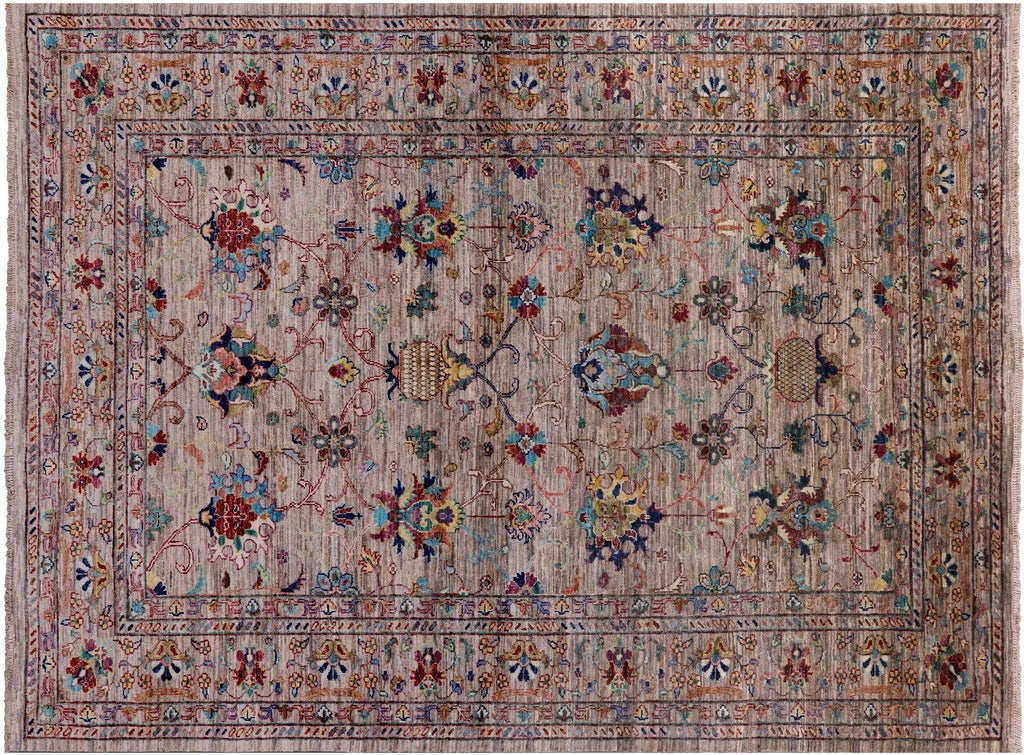 Persian Tabriz Hand Knotted Wool Rug - Manhattan Rugs