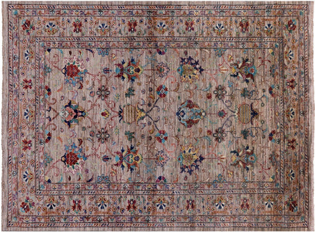 Persian Tabriz Hand Knotted Wool Rug - Manhattan Rugs