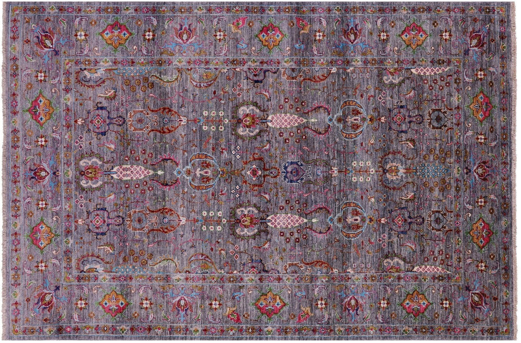 Persian Tabriz Hand-Knotted Wool Rug - Manhattan Rugs