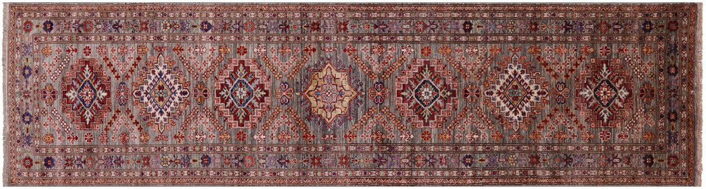 Runner Super Kazak Hand-Knotted Wool Rug - Manhattan Rugs