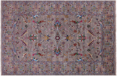 Persian Tabriz Hand Knotted Rug - Manhattan Rugs