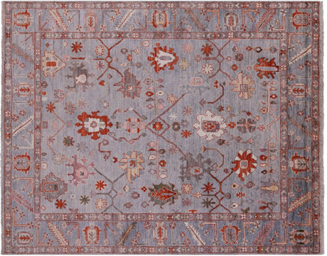 Turkish Oushak Hand-Knotted Wool Rug - Manhattan Rugs