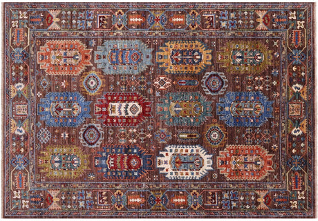 Fine Turkmen Ersari Handmade Wool Rug - Manhattan Rugs