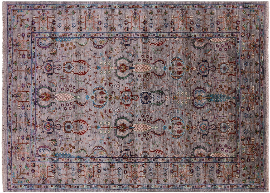 Persian Tabriz Hand Knotted Wool Rug - Manhattan Rugs