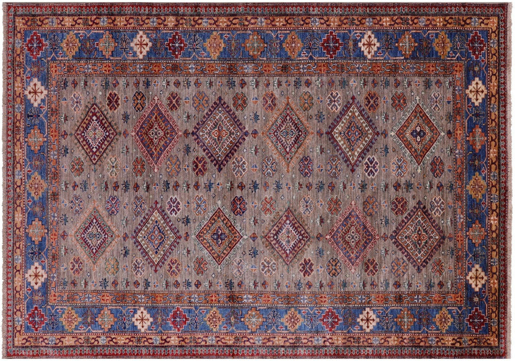 Super Kazak Hand-Knotted Wool Rug - Manhattan Rugs