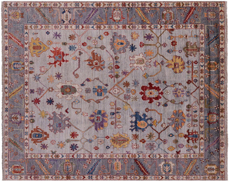Hand Knotted Turkish Oushak Wool Rug - Manhattan Rugs