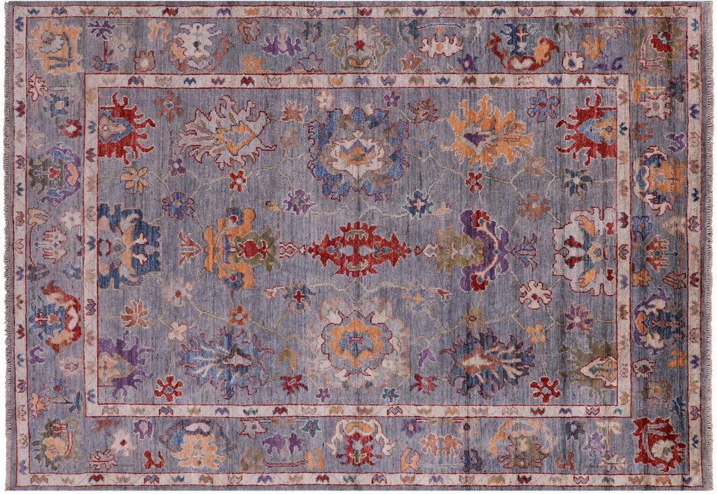 Turkish Oushak Handmade Wool Rug - Manhattan Rugs