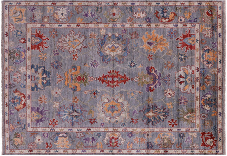 Turkish Oushak Handmade Wool Rug - Manhattan Rugs